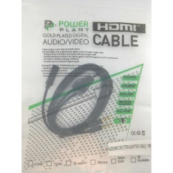 Кабель мультимедійний 3.5mm F to 2x3.5mm M 1.5m PowerPlant (DV00DV4057)