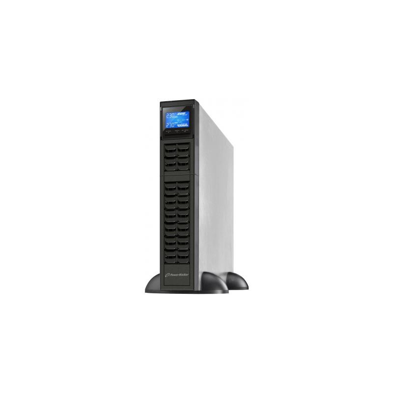 Пристрій безперебійного живлення PowerWalker VFI 3000 CRM LCD Rack/Tower (10122002)