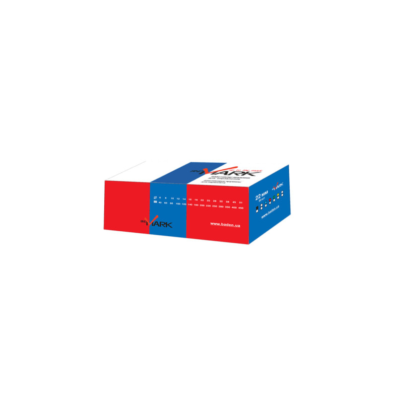 Пружина для палітурки bindMARK пл. 12мм (100 шт.) синяя (43313)