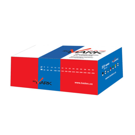 Пружина для палітурки bindMARK пл. 12мм (100 шт.) синяя (43313)