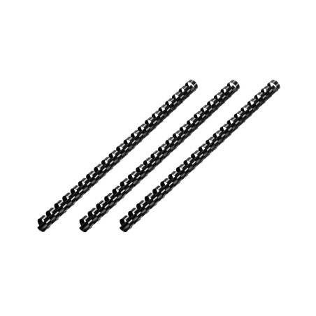 Пружина для палітурки 2E пл. 14мм (100 шт.) чорні (2E-PL14-100BL)