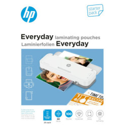 Плівка для ламінування HP Everyday Laminating Pouches, Starter Set, 80 Mic, 60 x 95, 100 pcs (25 x A (9158) (838144)