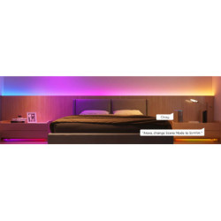 Світлодіодна стрічка Govee RGBIC Basic Wi-Fi + Bluetooth LED Strip Light With Protective Coating 10м Білий (H619C3D1)