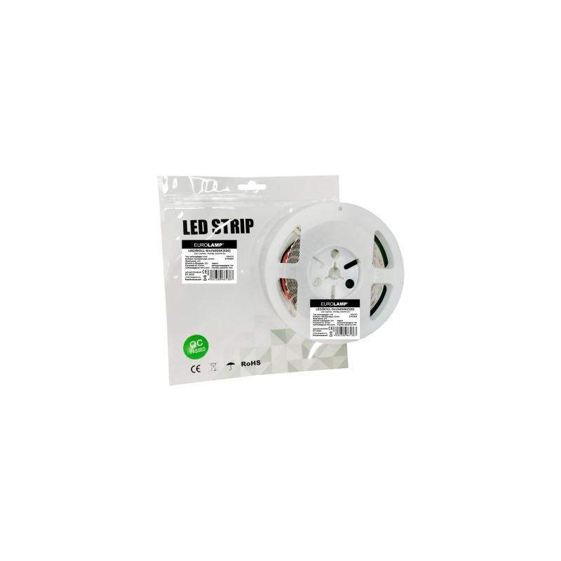 Світлодіодна стрічка Eurolamp 24V, 4000K 5м (LED/ROLL)