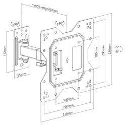 Кронштейн ITech LCD522B