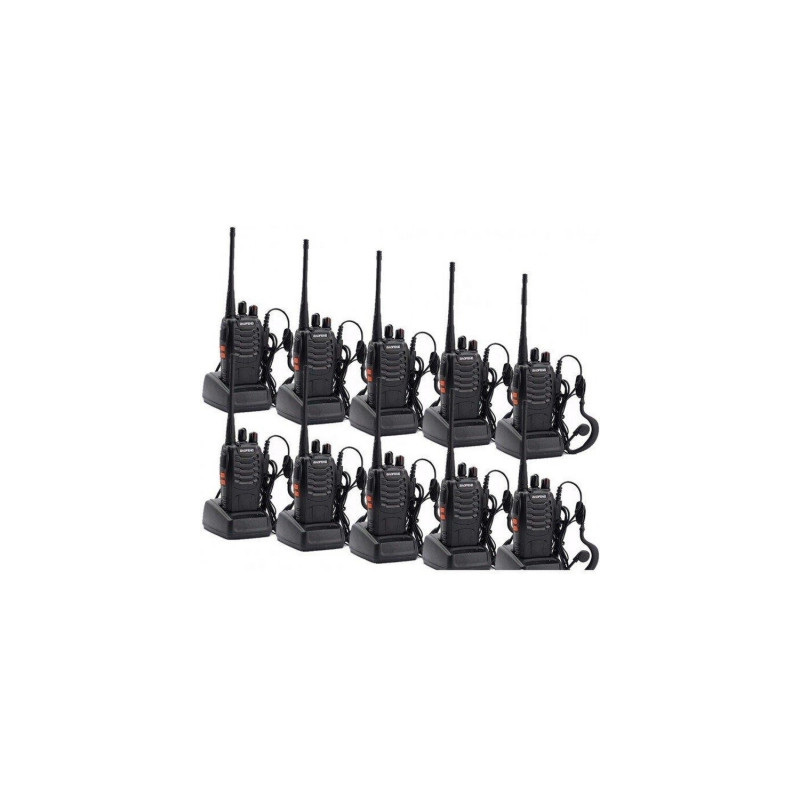 Портативна рація Baofeng BF-888S Ten Pack комплект 10 шт (2200000758941)