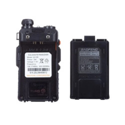 Портативна рація Baofeng UV-5R Black Six Pack комплект 6 шт (2200000758965)