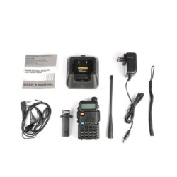 Портативна рація Baofeng UV-5R Black Ten Pack комплект 10 шт (2200000758972)