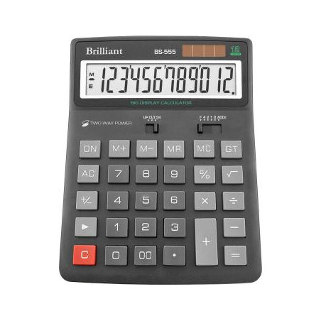 Калькулятор Brilliant BS-555 (S/B) (BS-555)