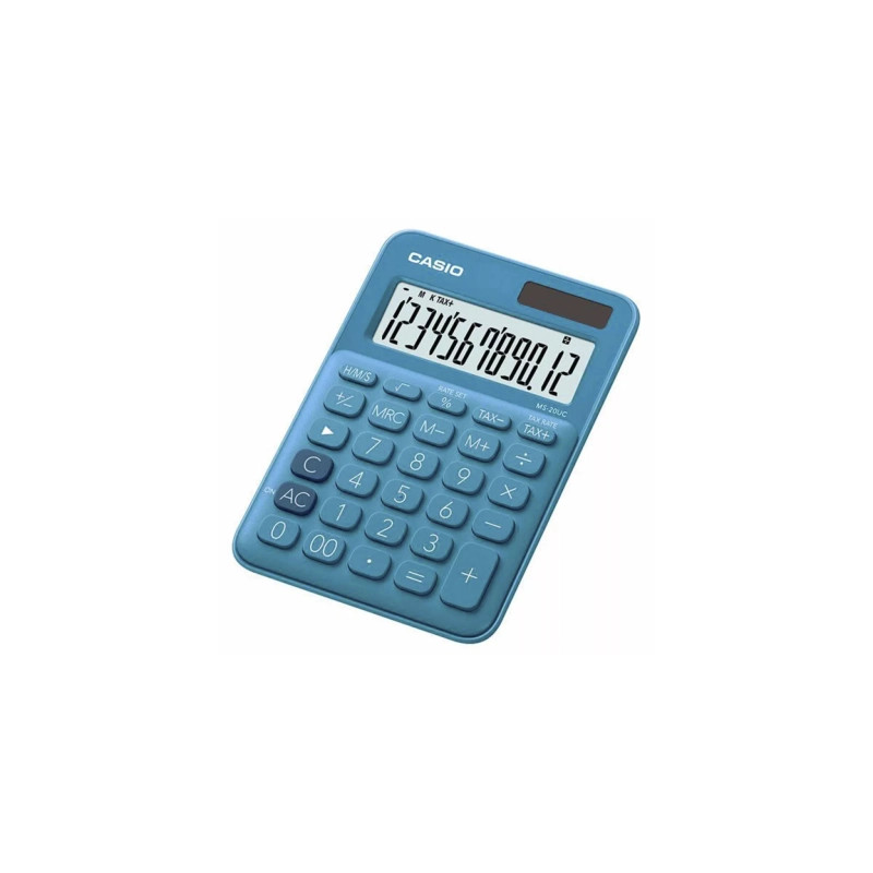 Калькулятор Casio MS-20UC-BU-W-EC, синій (CALC-CAS-MS-20UC-BU)