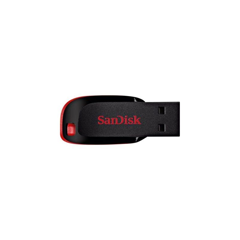 USB флеш накопичувач SanDisk 64GB Cruzer Blade Black/red USB 2.0 (SDCZ50-064G-B35)