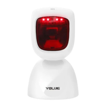 Сканер штрих-коду Honeywell Youjie HF600, 2D, USB, white (YJ HF600-0-2USB)