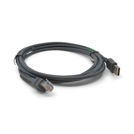 Інтерфейсний кабель Symbol/Zebra USB для LS2208 ориг. (CBA-U01-S07ZAR/1PCBA-U21-S07ZBR)