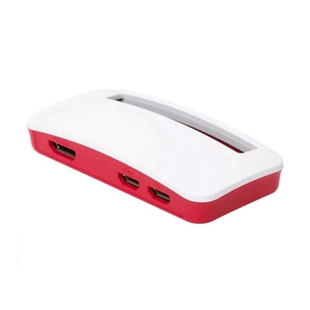 Корпус для Мікро ПК Raspberry Pi Корпус для Raspberry Pi Zero/Zero2, офіційний червоно-білий (SC0049) (SC0049)