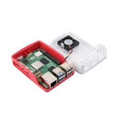 Корпус для Мікро ПК Raspberry Pi Корпус червоно-білий для Raspberry Pi 5 офіційний (SC1159)