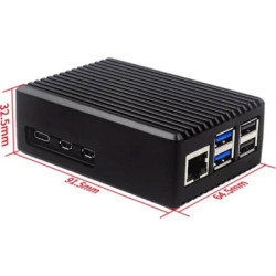 Корпус для Мікро ПК KUONGSHUN for Raspberry Pi 5 radiator (RA793)