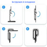 Підставка до планшета Dynamode smartphones/tablets 4-13 inches (PH-Stand-02 black)
