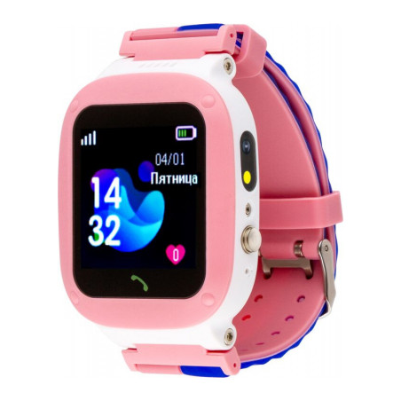 Смарт-годинник Amigo GO004 Splashproof Camera+LED Pink (746404)