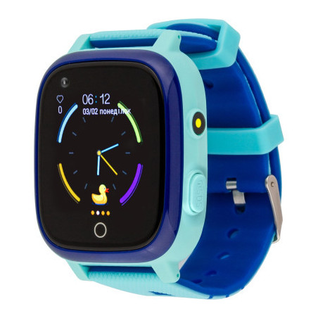 Смарт-годинник Amigo GO005 4G WIFI Kids waterproof Thermometer Blue (747017)