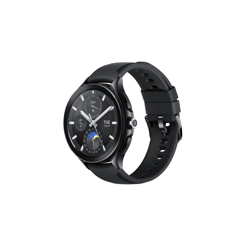 Смарт-годинник Xiaomi Watch 2 Pro Bluetooth Black Case with Black Fluororubber Str (1006732)