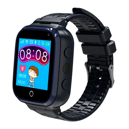 Смарт-годинник Gelius Pro GP-PK007 (Ocean) Black Kids smart watch with GPS tracker (Pro GP-PK007 (Ocean) Black)