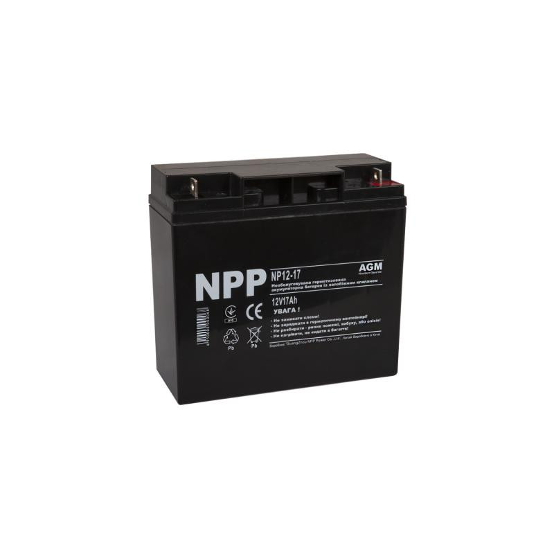 Батарея до ДБЖ NPP 12В 17 Ач (NP12-17)