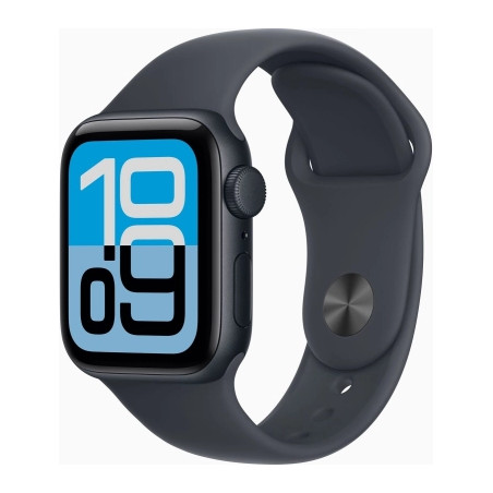 Смарт-годинник Apple Watch SE 3 GPS 40mm Midnight Aluminium Case with Midnight Sport Band - S/M (MEH94RK/A)