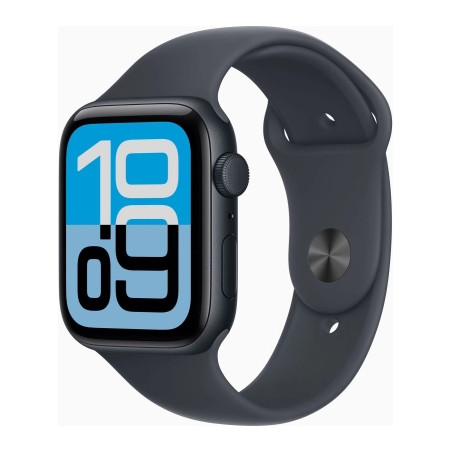 Смарт-годинник Apple Watch SE 3 GPS 44mm Midnight Aluminium Case with Midnight Sport Band - S/M (MEHN4RK/A)