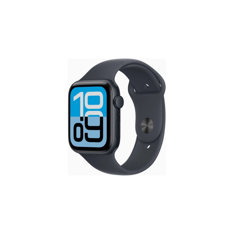 Смарт-годинник Apple Watch SE 3 GPS 44mm Midnight Aluminium Case with Midnight Sport Band - M/L (MEHQ4RK/A)