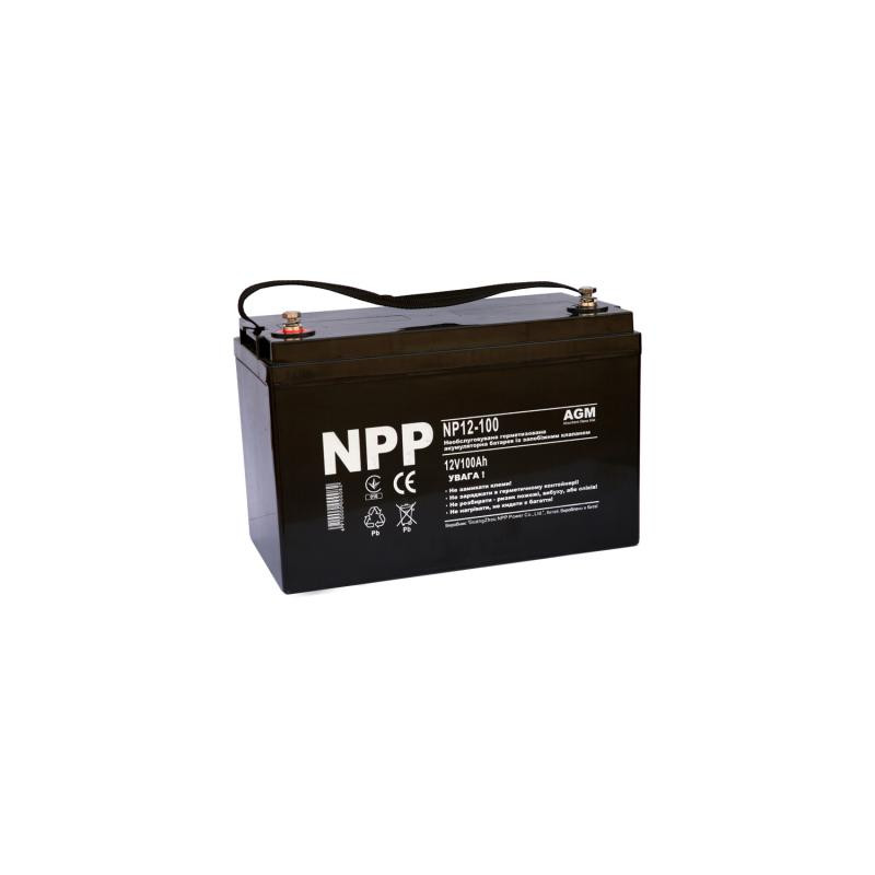 Батарея до ДБЖ NPP 12В 100 Ач (NP12-100)