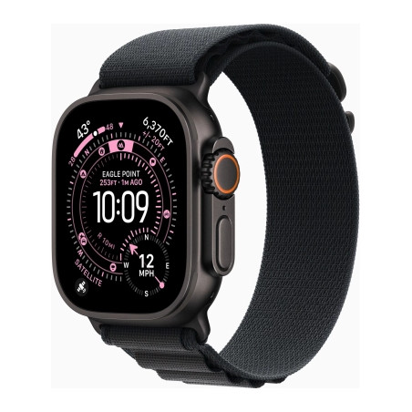 Смарт-годинник Apple Watch Ultra 3 GPS + Cellular 49mm Black Titanium Case with Black Alpine Loop - Small (MF0Q4QP/A)