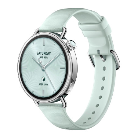 Смарт-годинник Xiaomi Watch S4 41mm Fluororubber Strap Мятно-зелений BHR080CGL (1166773)