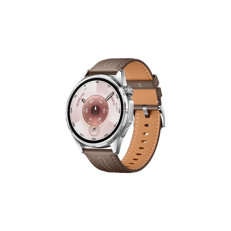 Смарт-годинник Huawei WATCH GT 6 46mm Brown Leather (55020FTW)