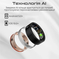 Смарт-кільце HiFuture Future Ring2 10 Titanium Silver (futurering2-10.titaniumsilver)