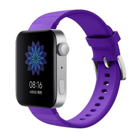 Ремінець до смарт-годинника BeCover Silicone для Xiaomi Mi Watch Purple (704519)