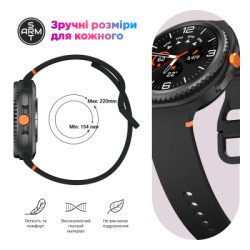 Ремінець до смарт-годинника Armorstandart Samsung Galaxy Watch 8 / 8 Classic (22x132 mm) Lavender (ARM86872)