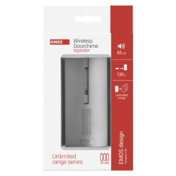 Дверний дзвінок EMOS бездротовий P5763R 3x AA for P5760, P5763, P5760T (P5763R)