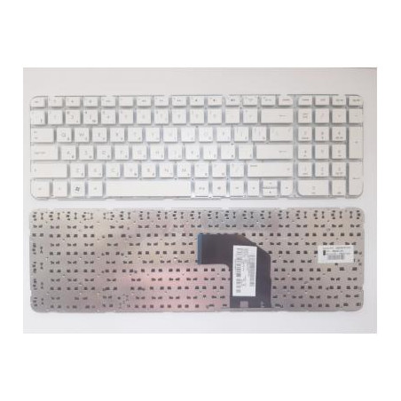 Клавіатура ноутбука HP Pavilion G6-2000 белая без рамки RU (A43713)