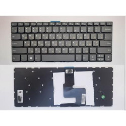 Клавіатура ноутбука Lenovo IdeaPad 320-14ISK,320S-14IKB/14IBR серая UA (A46116)