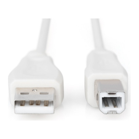 Кабель для принтера USB 2.0 AM/BM 3.0m Digitus (AK-300102-030-E)