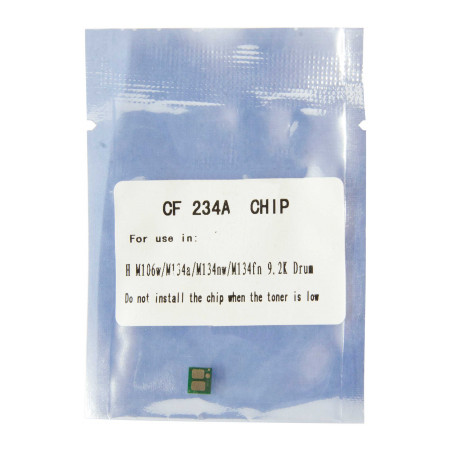 Чип для картриджа фотобарабана HP LJ Pro M106w/M134a/M134nw 9.2К Black WWM (JYD-HCF234A)