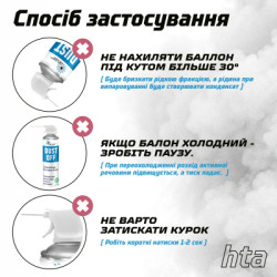 Стиснене повітря для чистки HTA spray duster 750 ml DUST OFF (HTA6051)