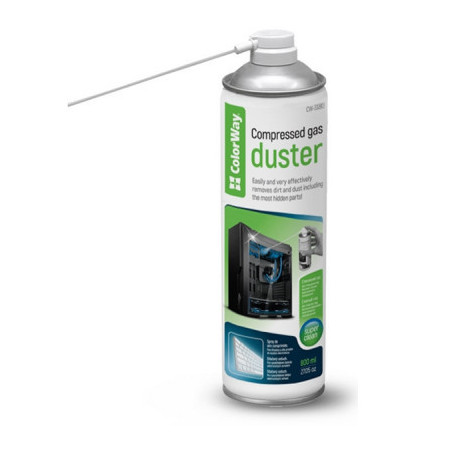 Стиснене повітря для чистки spray duster 800ml ColorWay (CW-3380)