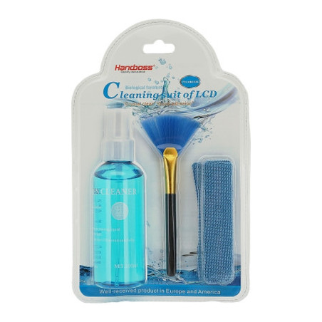 Універсальний чистячий набір HANDBOSS Cleaning Screen Kit 3in1, 100ml, brush, microfiber (FH-HB010E)