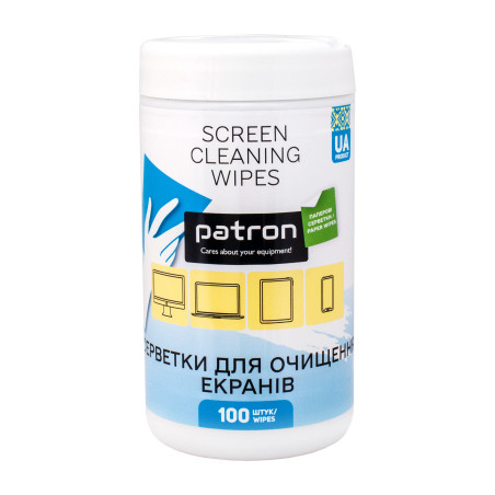 Серветки Patron for TFT/PDA/LCD 100pcs, paper (F3-059)