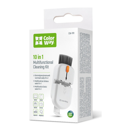 Універсальний чистячий набір ColorWay Cleaning Kit, Multifunctional, 10 in 1 (CW-1111)