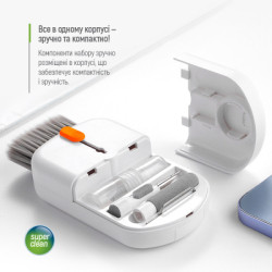 Універсальний чистячий набір ColorWay Cleaning Kit, Multifunctional, 10 in 1 (CW-1111)