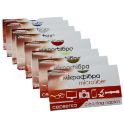 Серветки Acropolis A-90/07 microfiber 19*17см random color, поштучно (A90-07)