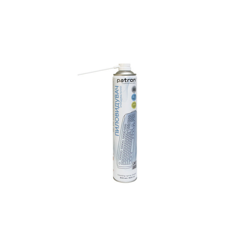 Стиснене повітря для чистки spray duster 800ml Patron (F3-020-800)
