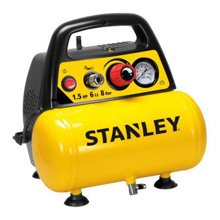 Компресор Stanley DN 200/8/6, 180 л/хв, 1.1 кВт, 10,0 кг (DN200/8/6)